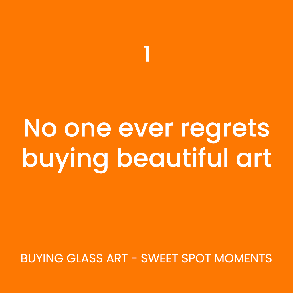 Sweet Spot Moments - 1 - No one ever regrets buying beautiful art
